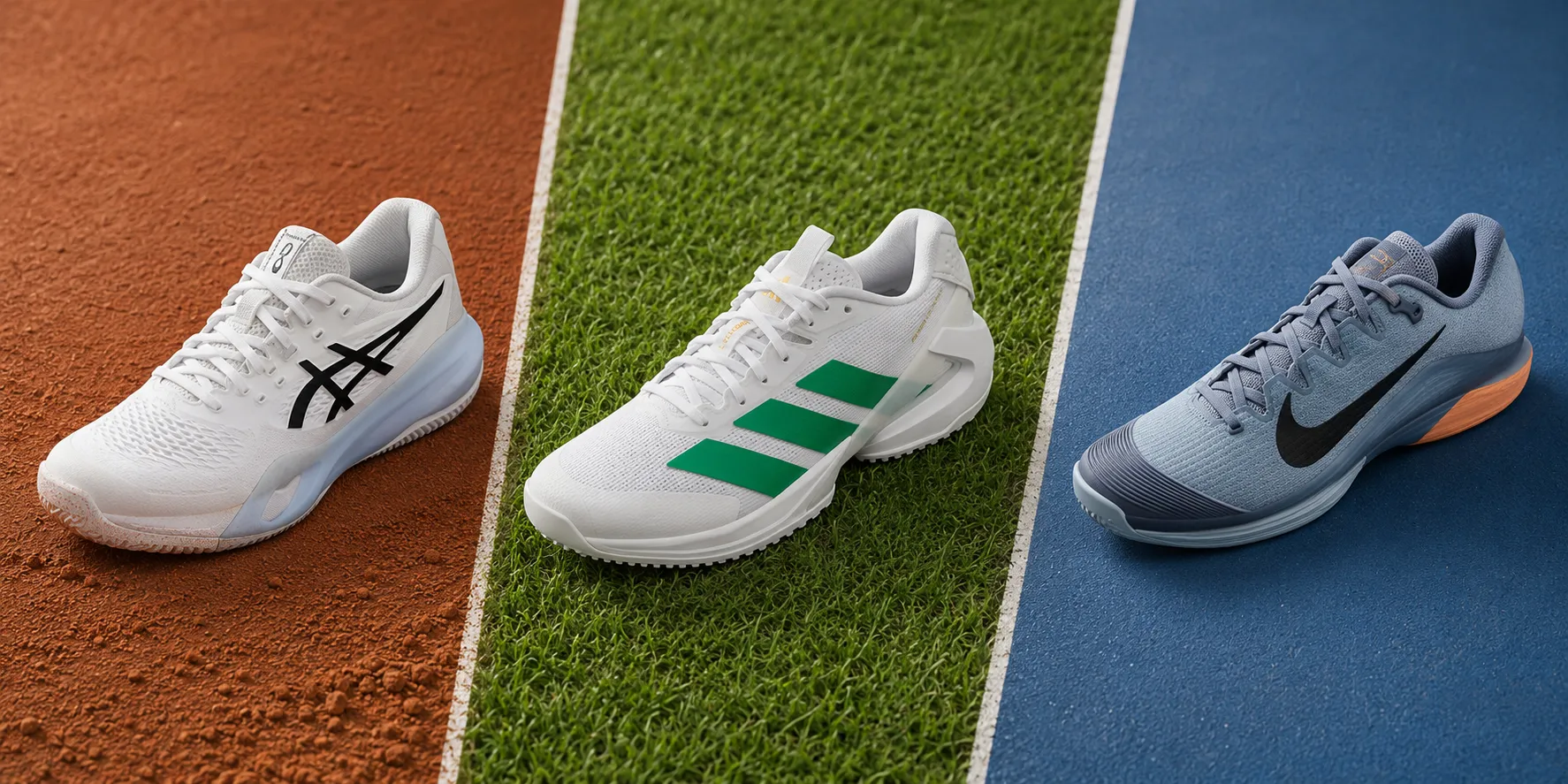 Zapatillas de tenis segun superficie: guia practica