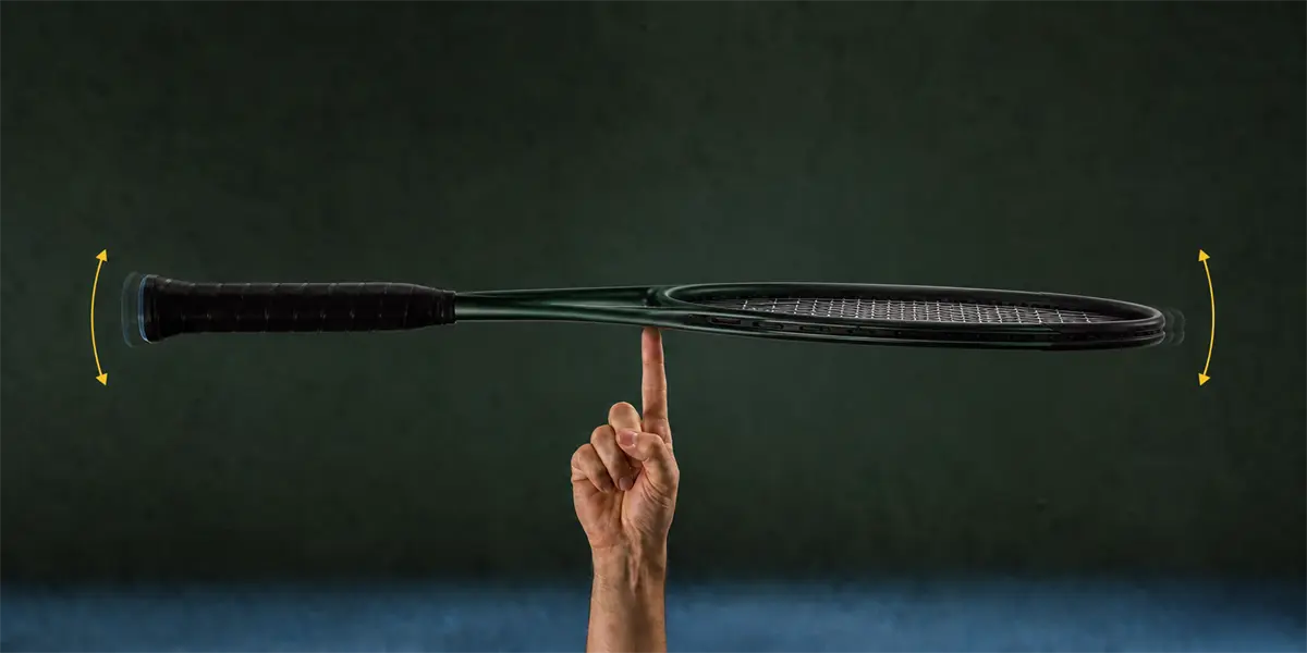 Balance de raqueta: head light, even y head heavy